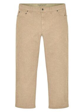 HB Mens Continuous Comfort Waistband Khaki Pants 50W 28L